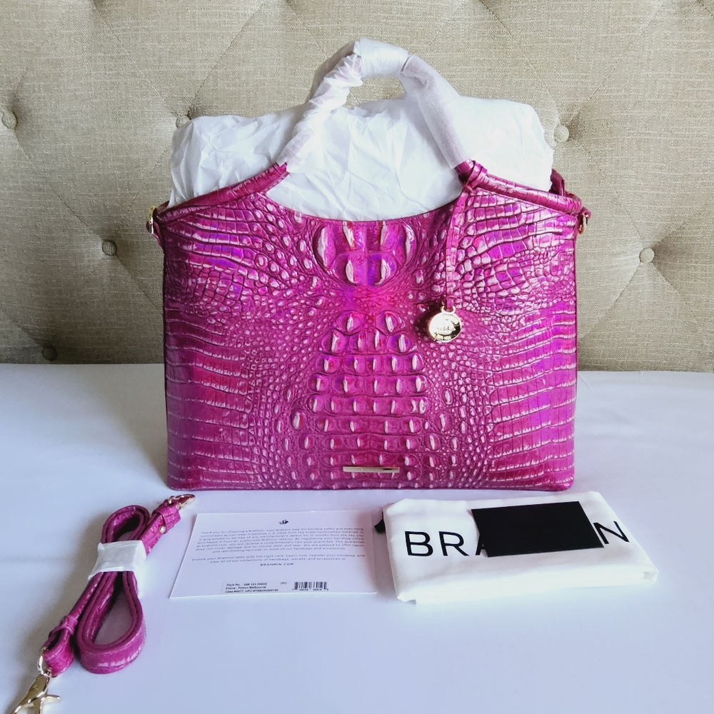 NWT Brahmin Potion Melbourne Large Elaine Satchel